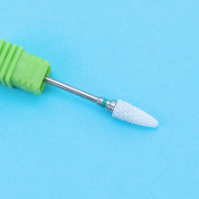 Load image into Gallery viewer, 1pcs Ceramic Nail Drill Bit For Electric Manicure Drills Machine Milling Cutter Nail Files Buffers Nail Art Equipment Accessory