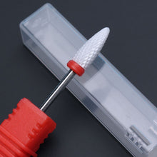Load image into Gallery viewer, Ceramic Milling Cutter Manicure Nail Drill Bits Electric Nail Files Pink Blue Grinding Bits Mills Cutter Burr Accessories