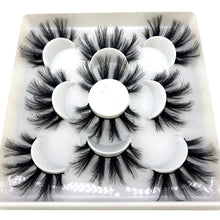 Load image into Gallery viewer, 2022 New 5 pairs natural false eyelashes fake lashes long makeup 3d mink lashes eyelash extension mink eyelashes short eyelashes