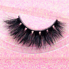 Load image into Gallery viewer, 3D Real Mink False Eyelash Strip Mink Lashes Thick Fake False Eyelashes Makeup Beauty Handmade 100% Glitter Packing D101