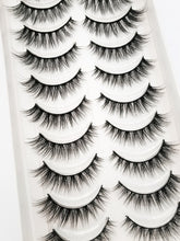 Load image into Gallery viewer, NEW 10 Pairs Natural False Eyelashes Fake Lashes Long Makeup 3d Mink Lashes Extension Eyelash Mink Eyelashes for Beauty 54