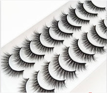 Load image into Gallery viewer, NEW 10 Pairs Natural False Eyelashes Fake Lashes Long Makeup 3d Mink Lashes Extension Eyelash Mink Eyelashes for Beauty 54