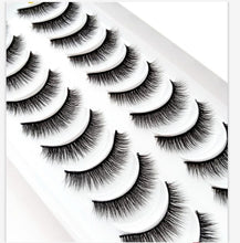 Load image into Gallery viewer, NEW 10 Pairs Natural False Eyelashes Fake Lashes Long Makeup 3d Mink Lashes Extension Eyelash Mink Eyelashes for Beauty 54