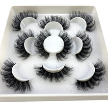 Load image into Gallery viewer, 2022 New 5 pairs natural false eyelashes fake lashes long makeup 3d mink lashes eyelash extension mink eyelashes short eyelashes