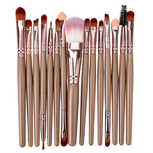 Load image into Gallery viewer, FJER 6PCS-15PCs Makeup Brush Set Cosmetict Makeup For Face Make Up Tools Women Beauty Professional Foundation Blush Eyeshadow