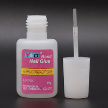 Load image into Gallery viewer, 10g Fast Drying Nail Glue for False Nails Glitter Acrylic Nail Rhinestone Decoration Extension Glue Adhensive Nail Care Tool