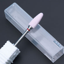 Load image into Gallery viewer, Ceramic Milling Cutter Manicure Nail Drill Bits Electric Nail Files Pink Blue Grinding Bits Mills Cutter Burr Accessories