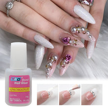 Load image into Gallery viewer, 10g Fast Drying Nail Glue for False Nails Glitter Acrylic Nail Rhinestone Decoration Extension Glue Adhensive Nail Care Tool