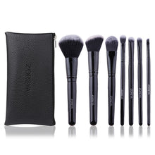 Load image into Gallery viewer, ZOREYA Black Makeup Brushes Set Eye Face Cosmetic Foundation Powder Blush Eyeshadow Kabuki Blending Make up Brush Beauty Tool