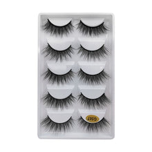 Load image into Gallery viewer, MEISHENJIE 3/5/10 Pair 3D Mink Lashes Natural Eyelash Dramatic False Eyelashes Faux Cils Makeup Fake Eyelash Extension maquiagem
