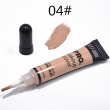 Load image into Gallery viewer, 12 color hose concealer concealer nourishing makeup foundation liquid covering black rim of the eye pock scar backing cream