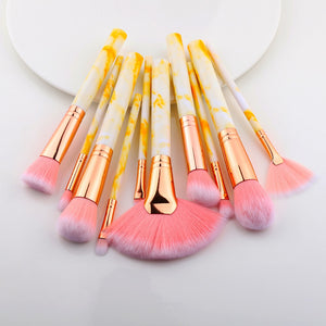 FLD 5/15Pcs Makeup Brushes Tool Set Cosmetic Powder Eye Shadow Foundation Blush Blending Beauty Make Up Brush Maquiagem