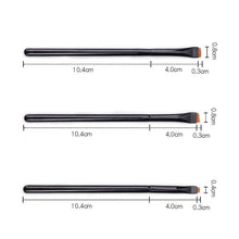 Load image into Gallery viewer, Professional Eyeliner Brush High Quality Black Flat Eyebrow Application Lip Tools for Cosmetic Makeup Instruments Supplies Kit