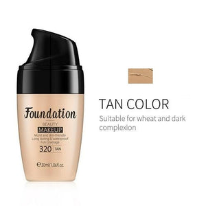 Face Foundation Cream Waterproof Long-lasting Concealer Liquid Professional Makeup Matte Base Make Up Cosmetics Maquiagem