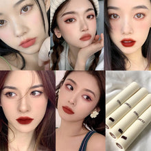 Load image into Gallery viewer, QIBEST Lip Gloss 8 Colors Nude Matte Chocolate Lipstick Waterproof Long Lasting Women Red Lip Tint Velvet Lip Glaze Cosmetics