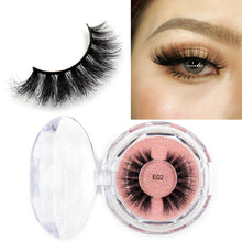 Load image into Gallery viewer, LEHUAMAO Makeup Eyelashes 3D Mink Lashes Thick HandMade Fluffy Lashes Cruelty Free Volume Wispy Soft Lash Reusable False Eyelash