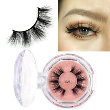 Load image into Gallery viewer, LEHUAMAO Makeup Eyelashes 3D Mink Lashes Thick HandMade Fluffy Lashes Cruelty Free Volume Wispy Soft Lash Reusable False Eyelash