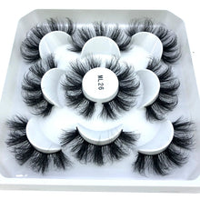 Load image into Gallery viewer, 2022 New 5 pairs natural false eyelashes fake lashes long makeup 3d mink lashes eyelash extension mink eyelashes short eyelashes