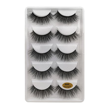 Load image into Gallery viewer, MEISHENJIE 3/5/10 Pair 3D Mink Lashes Natural Eyelash Dramatic False Eyelashes Faux Cils Makeup Fake Eyelash Extension maquiagem