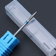 Load image into Gallery viewer, Ceramic Milling Cutter Manicure Nail Drill Bits Electric Nail Files Pink Blue Grinding Bits Mills Cutter Burr Accessories