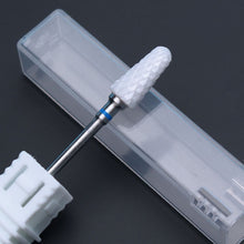 Load image into Gallery viewer, Ceramic Milling Cutter Manicure Nail Drill Bits Electric Nail Files Pink Blue Grinding Bits Mills Cutter Burr Accessories