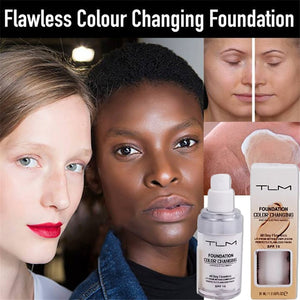 TLM 30ML Color Changing Foundation Makeup Base Liquid Cover Concealer Long Lasting Primer Sombras Skin Care Face Foundation