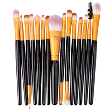 Load image into Gallery viewer, FJER 6PCS-15PCs Makeup Brush Set Cosmetict Makeup For Face Make Up Tools Women Beauty Professional Foundation Blush Eyeshadow