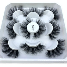 Load image into Gallery viewer, 2022 New 5 pairs natural false eyelashes fake lashes long makeup 3d mink lashes eyelash extension mink eyelashes short eyelashes