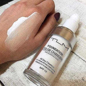 TLM 30ML Color Changing Foundation Makeup Base Liquid Cover Concealer Long Lasting Primer Sombras Skin Care Face Foundation