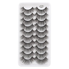 Load image into Gallery viewer, MEISHENJIE 3/5/10 Pair 3D Mink Lashes Natural Eyelash Dramatic False Eyelashes Faux Cils Makeup Fake Eyelash Extension maquiagem