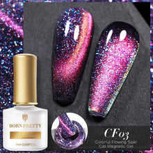 Load image into Gallery viewer, BORN PRETTY 7ml 9D Laser Cat Magnetic Gel Nail Gel Pink Magnetic Gel Soak Off UV LED Nail Varnish UV Gel Need Pink Nude Base
