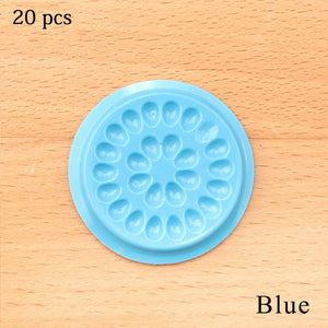 Wholesale Glue Gasket Eyelash glue holder Adhesive Pallet Eyelash Extension glue pads stand on eyelash plastic makeup tools