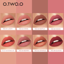 Load image into Gallery viewer, O.TWO.O Multifunctional Makeup Palette 3 IN 1 Lipstick Blush For Face Eyeshadow Lightweight Matte Lip Tint Natural Face Blush