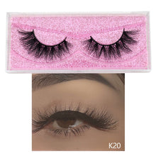 Load image into Gallery viewer, Visofree Mink Lashes 3D Mink Eyelashes 100% Cruelty free Lashes Handmade Reusable Natural Eyelashes Popular False Lashes Makeup