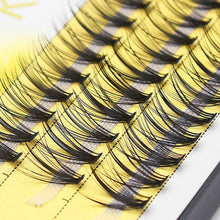 Load image into Gallery viewer, Kimcci 60 Bundles Mink Eyelash Extension Natural 3D Russian Volume Faux Eyelashes Individual 20D Cluster Lashes Makeup Cilia