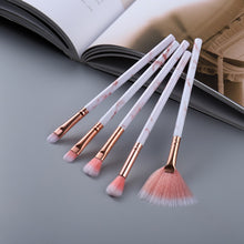 Load image into Gallery viewer, FLD 5/15Pcs Makeup Brushes Tool Set Cosmetic Powder Eye Shadow Foundation Blush Blending Beauty Make Up Brush Maquiagem