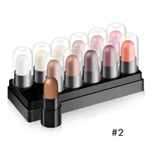 Load image into Gallery viewer, Eyeshadow Pencil Set 12 Colors Waterproof Long Lasting Glitter Shimmer Eye Shadow Pen Highlighter Stick Eyes Makeup Tools
