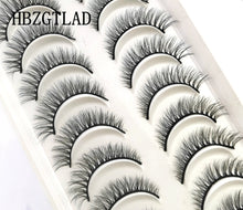 Load image into Gallery viewer, 41 Styles 10 pairs natural long 3D mink false eyelashes fake lashes makeup kit Mink Lashes extension eye lashes short eyelashes