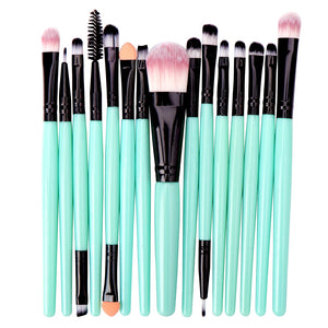 FJER 6PCS-15PCs Makeup Brush Set Cosmetict Makeup For Face Make Up Tools Women Beauty Professional Foundation Blush Eyeshadow