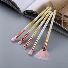 Load image into Gallery viewer, FLD 5/15Pcs Makeup Brushes Tool Set Cosmetic Powder Eye Shadow Foundation Blush Blending Beauty Make Up Brush Maquiagem