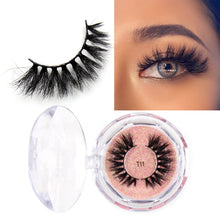 Load image into Gallery viewer, LEHUAMAO Makeup Eyelashes 3D Mink Lashes Thick HandMade Fluffy Lashes Cruelty Free Volume Wispy Soft Lash Reusable False Eyelash