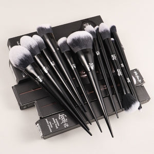 10Pcs Makeup Brushes Set Cosmetic Foundation Powder Blush Eye Shadow Blending Concealer Beauty Kit Make Up Brush Tool Maquiagem