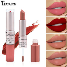 Load image into Gallery viewer, 12 Colors Waterproof Nude Matte Velvet Glossy Lip Gloss Lipstick Lip Balm Sexy Red Lip Tint Sexy Women Fashion Makeup Gift 1pcs