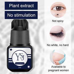 5ml Eyelashes Extension Glue Long Lasting Grafting Lashes Glue Quick Drying Adhesive Black Glue No Irritant Makeup