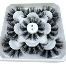 Load image into Gallery viewer, 2022 New 5 pairs natural false eyelashes fake lashes long makeup 3d mink lashes eyelash extension mink eyelashes short eyelashes
