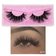 Load image into Gallery viewer, Visofree Mink Lashes 3D Mink Eyelashes 100% Cruelty free Lashes Handmade Reusable Natural Eyelashes Popular False Lashes Makeup
