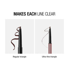 Load image into Gallery viewer, O.TWO.O Ultra Fine Triangle Eyebrow Pencil Precise Brow Definer Long Lasting Waterproof Blonde Brown Eye Brow Makeup 6 Colors