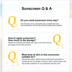Sunscreen Whitening Sun Cream SPF 15 Sunblock Anti-Freckle Facial Body Skin Protective Cream Multi-effect Skin Care 10g TSLM2