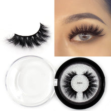 Load image into Gallery viewer, LEHUAMAO Makeup Eyelashes 3D Mink Lashes Thick HandMade Fluffy Lashes Cruelty Free Volume Wispy Soft Lash Reusable False Eyelash
