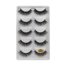 Load image into Gallery viewer, MEISHENJIE 3/5/10 Pair 3D Mink Lashes Natural Eyelash Dramatic False Eyelashes Faux Cils Makeup Fake Eyelash Extension maquiagem